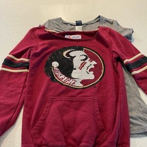 Florida state bundle glitter sweatshirt & shirt